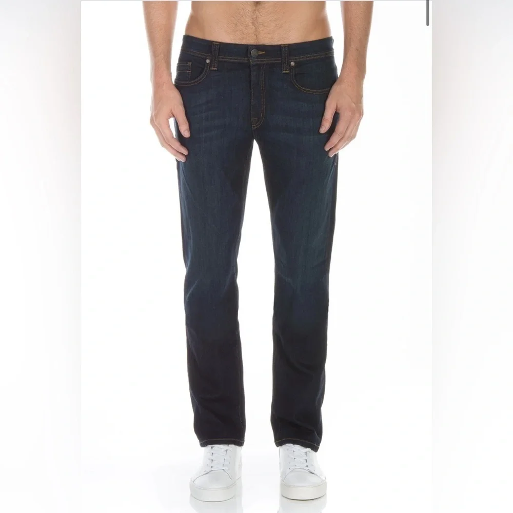 Fidelity Denim Jimmy Slim Fit Denim Jeans in Clampdown Dark wash Size 32x30